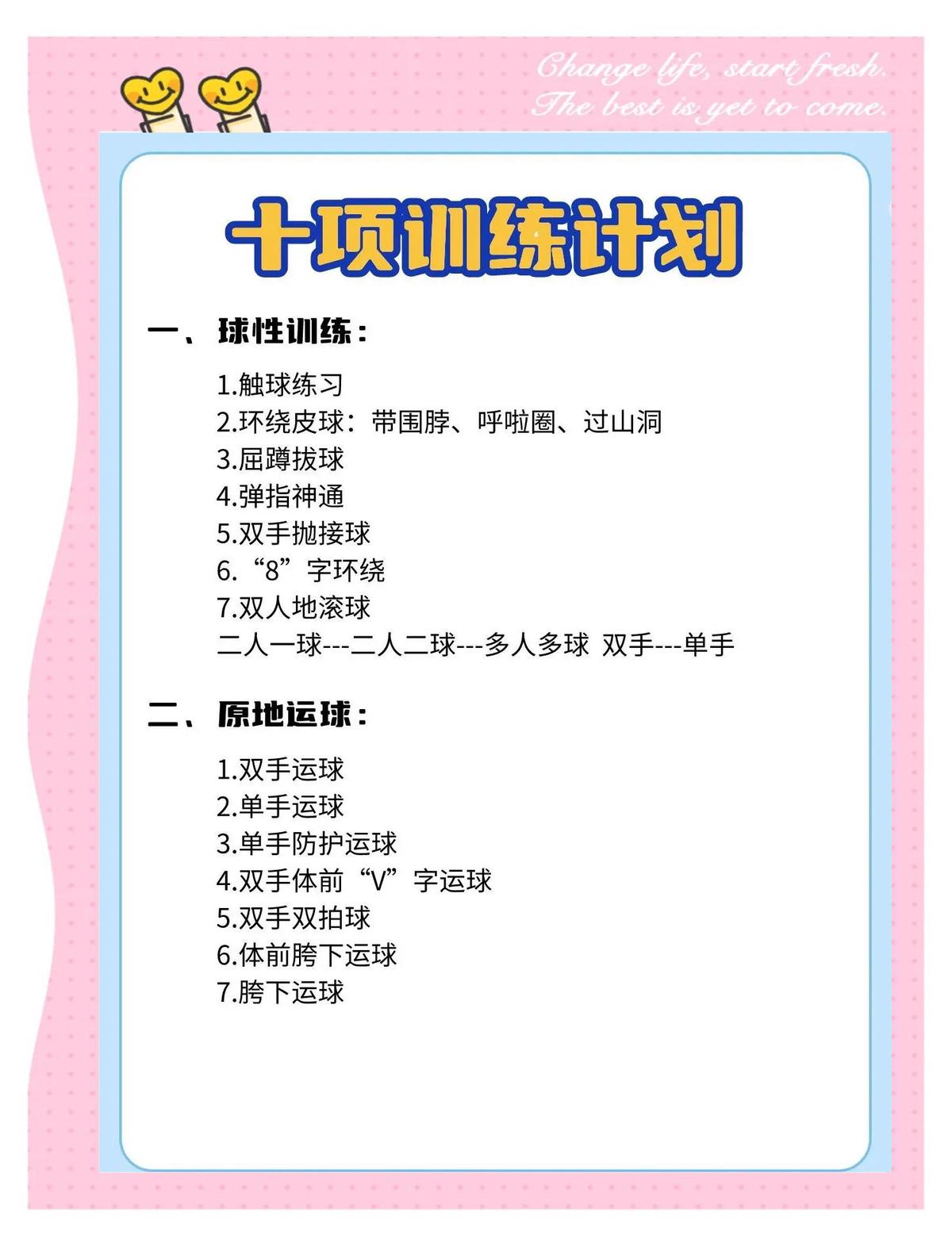 利用网络化平台制定个性化篮球训练计划的方法